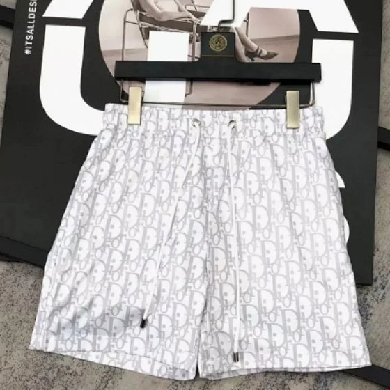 【DX16】 Men's Mesh Beach Swim Trunks with Built-in Liner