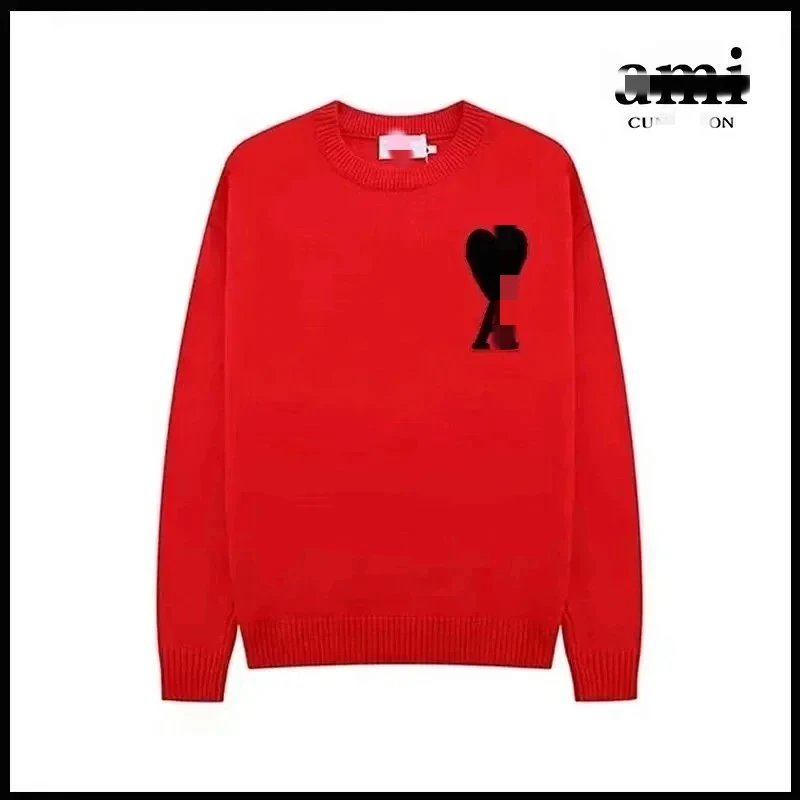 Red black label [A8 round neck jacquard style]