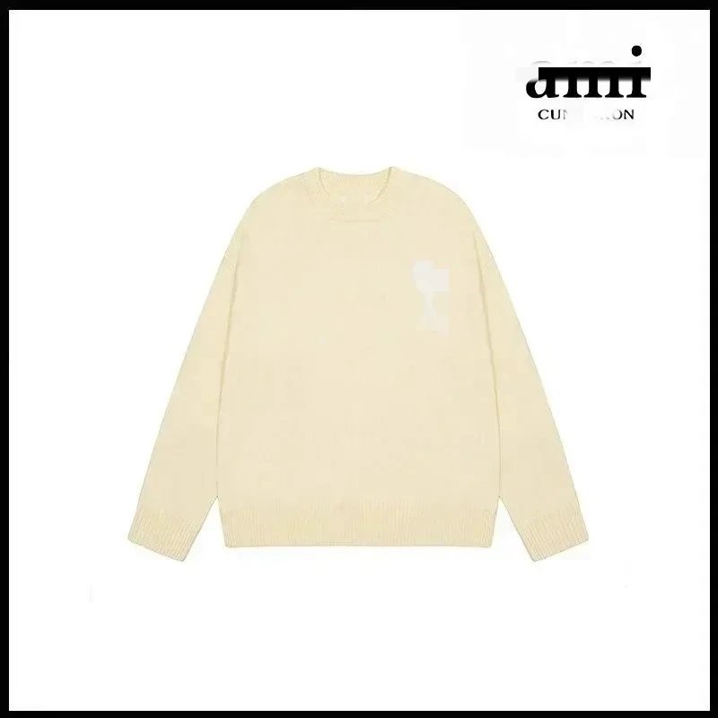 Apricot [2115 round neck jacquard style]