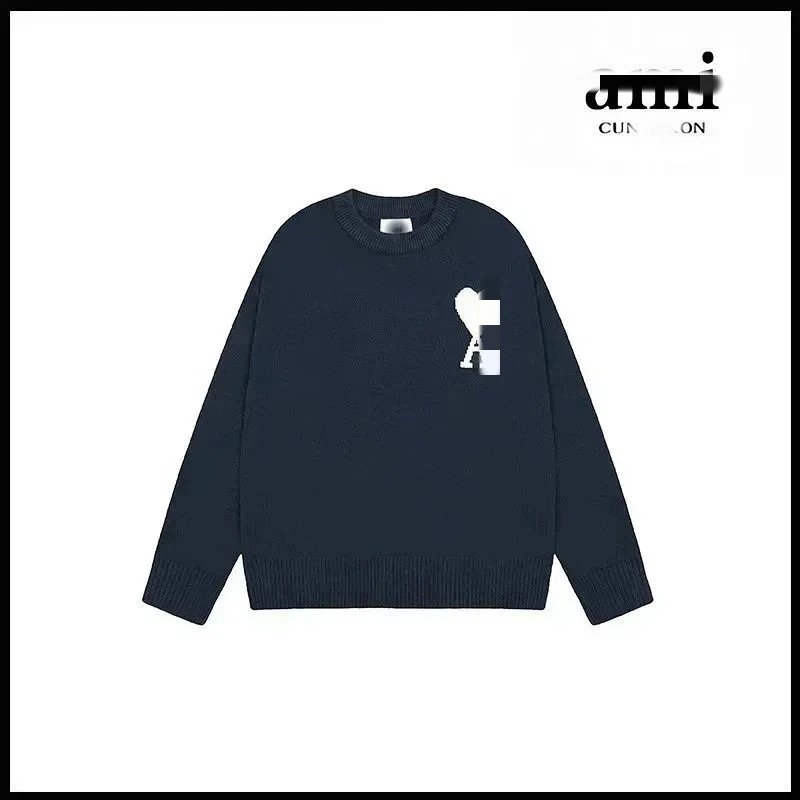 Navy blue [2115 round neck jacquard style]