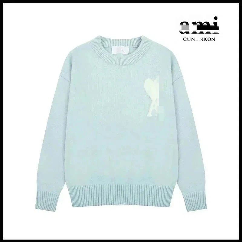 Blue [A8143 round neck jacquard style]