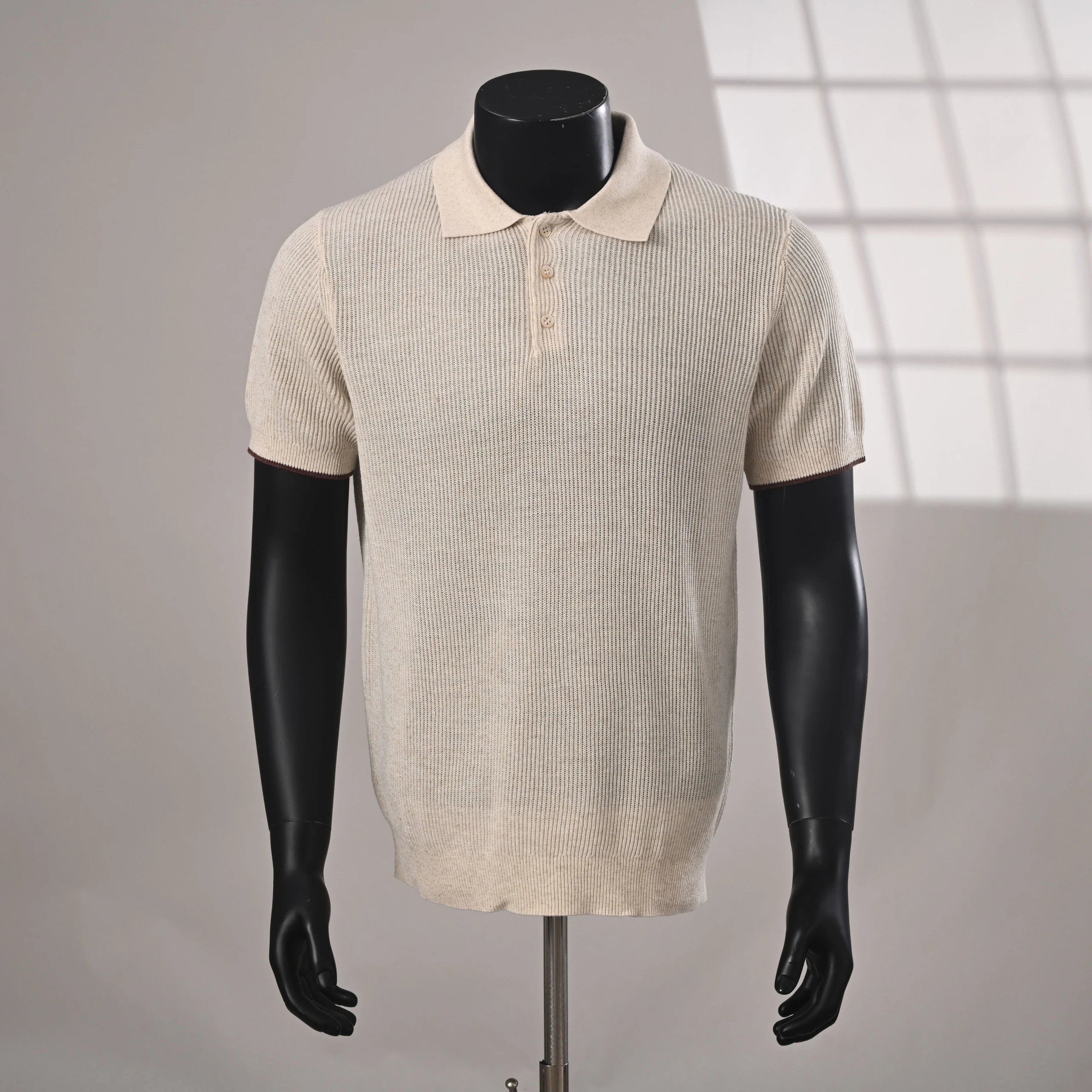 11 Cream Turn-Down Collar