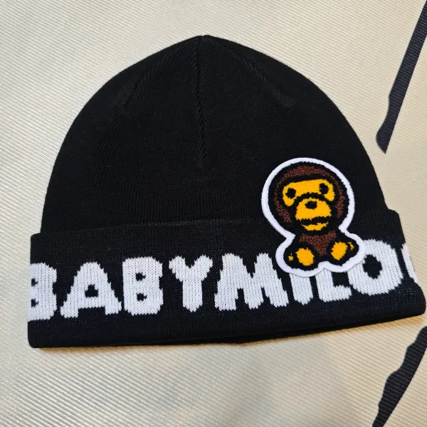 A Bathing Ape Baby Milo Brown Beanie - 8