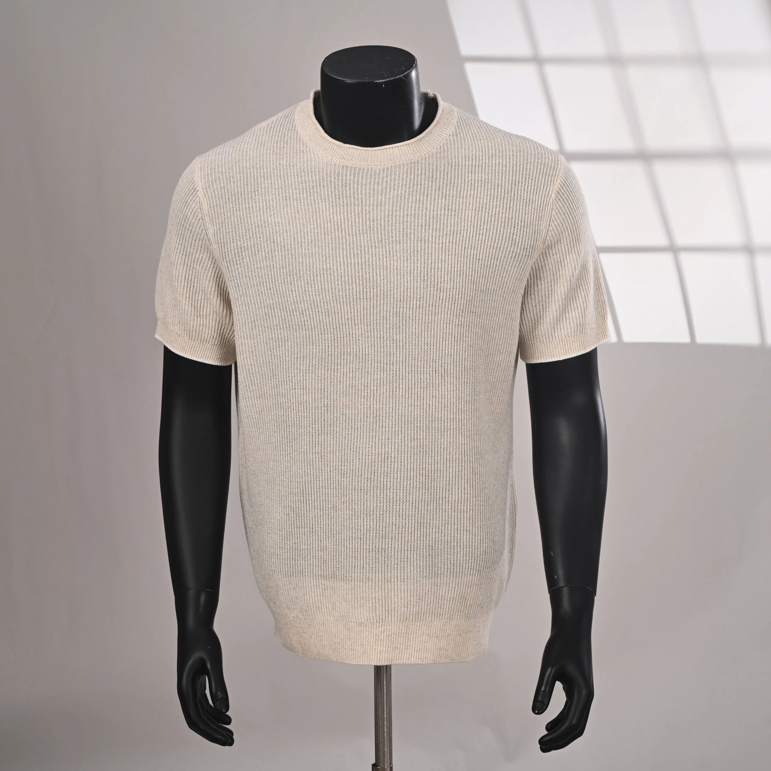 2 Off-White with White Sleeve Trim
