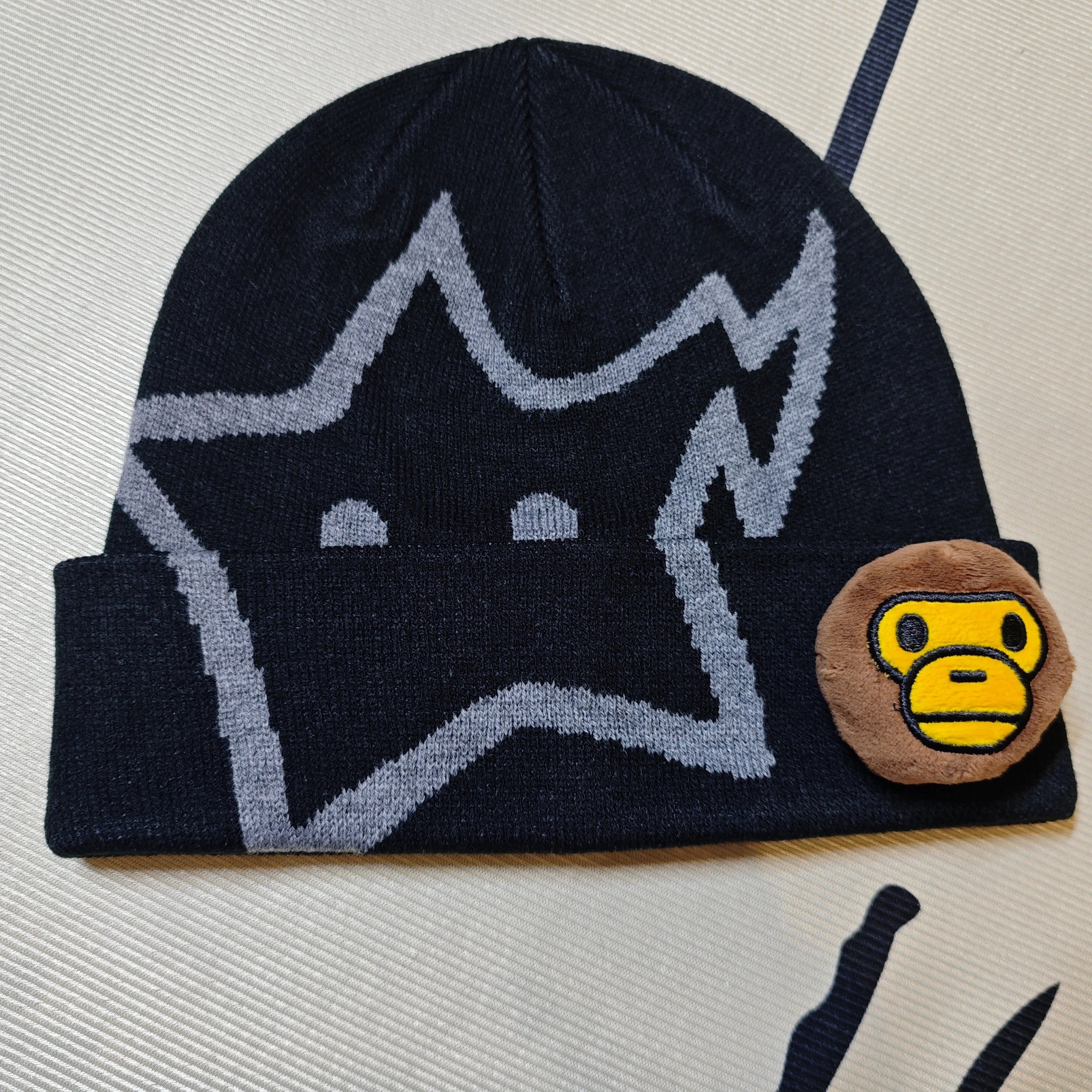 A Bathing Ape Baby Milo Brown Beanie - 5