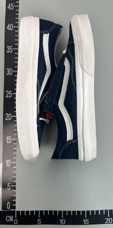 Vans Old Skool Low Canvas Sneakers Navy White