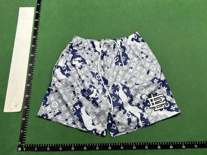 Eric Emanuel EE Monogram Print Mesh Shorts