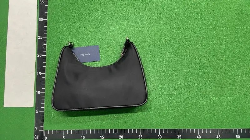 Prada Re-Edition Nylon Mini Hobo Bag Black