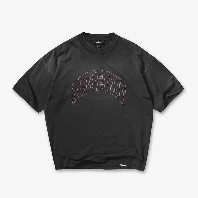 REPRESENT 新款美式高街男女街头潮流宽松短袖 尺码: S M L XL 颜色:洗水黑 REPG9837