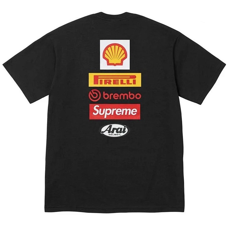 SUP DUCATI SS24 杜卡迪 联名 短袖 黑 白 红 S M L XL  B380