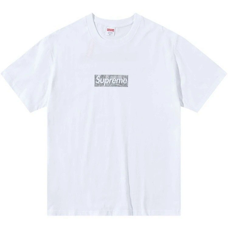 Sup Chicago Box Logo Tee 芝加哥开业限定白银Bogo短袖T恤 白色 S M L XL  [S2233]  B319