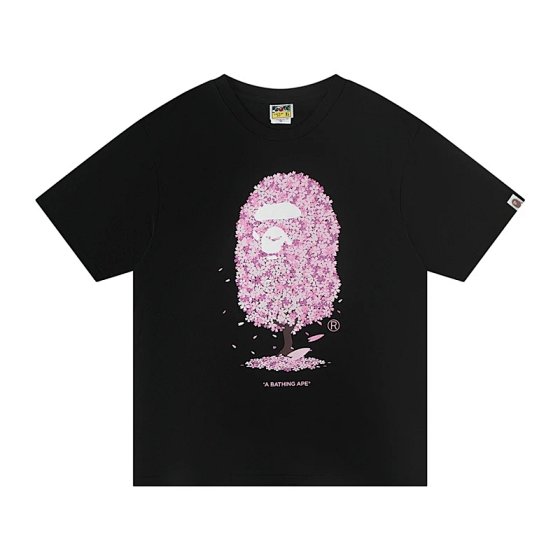 Printed Crewneck Short-Sleeve T-Shirt A1
