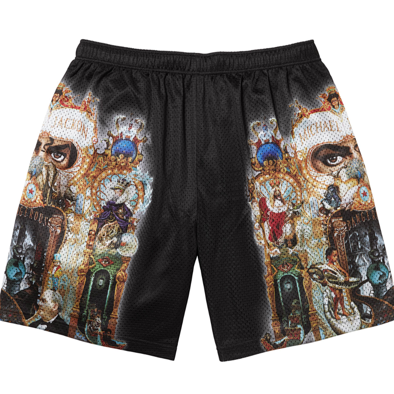 MJ短裤 DANGEROUS MESH SHORT 黑 蓝 白 S-XL SB59