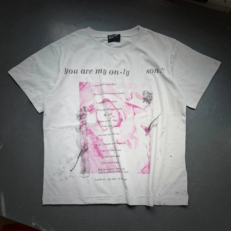 Enfants Riches Deprimes 独生子印花做旧短袖 尺码:S M L XL 颜色:帝旧白 ERD697