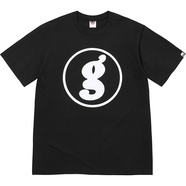 GOODENOUGH 联名款 SS25 WEEK15 END RACISM 字母印花短袖 TEE 黑 白 S M L XL  B413