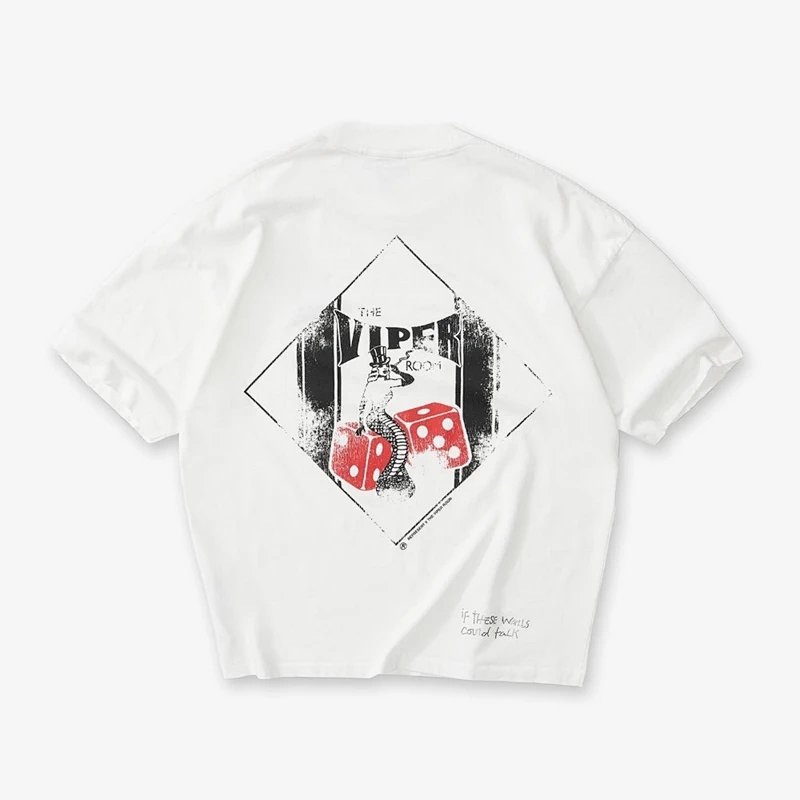 REPRESENT 新款美式高街男女街头潮流宽松短袖 尺码: S M L XL 颜色:洗水黑 白色 REPG9833