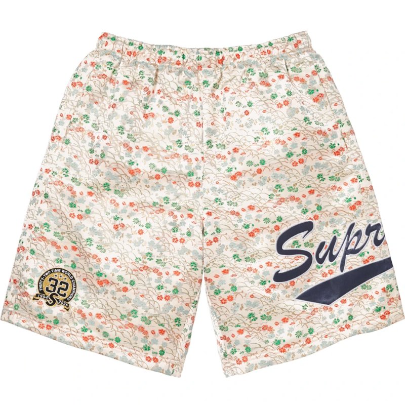 SS26 KIMONO SHORT 提花短裤 白色 黑色 海军蓝 S-XL SB72