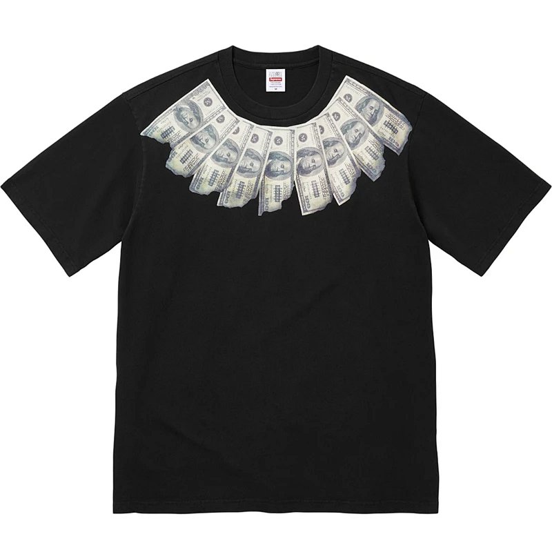 MONEY S/S TOP 美金印花T恤    SB58