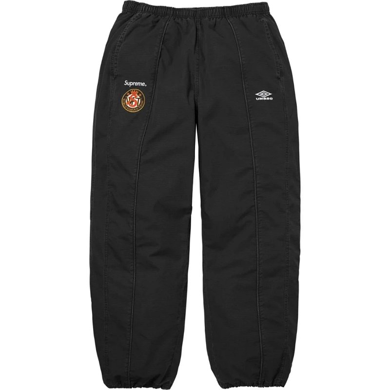 SS26 WEEK1 Cotton Ripstop Track Pant防撕裂宽松百搭运动裤 黑色 迷彩色 紫色 米白色 S~XL   CS102