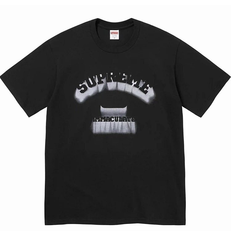 Sup 24SS Shadow Tee 影子 立体Logo 短袖T恤 黑 白 S M L XL B367
