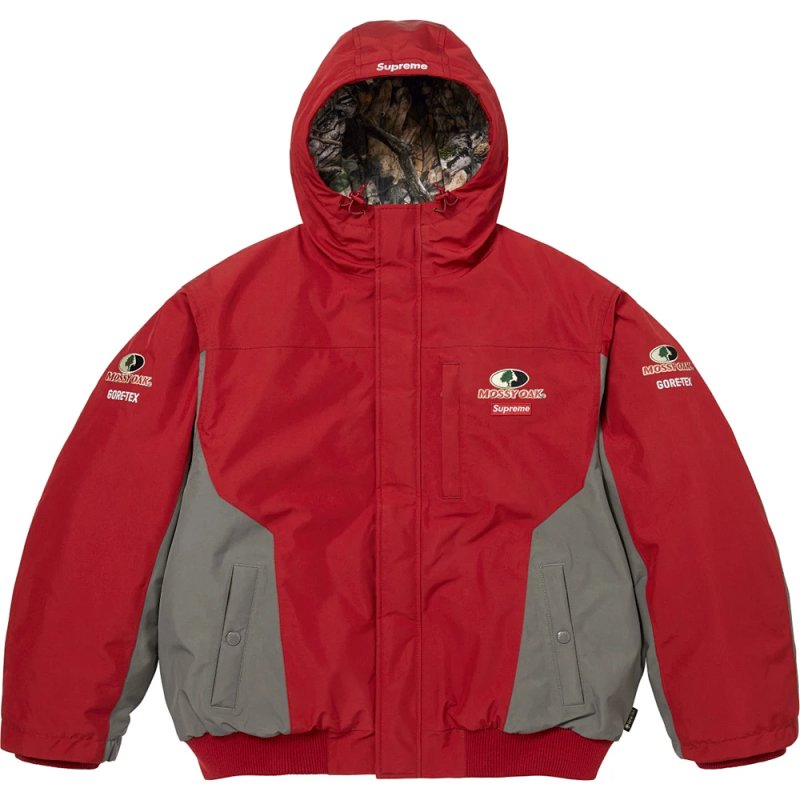 GORE TEX MOSSY OAK 夹克 黑 迷彩 红 S M L XL  D434