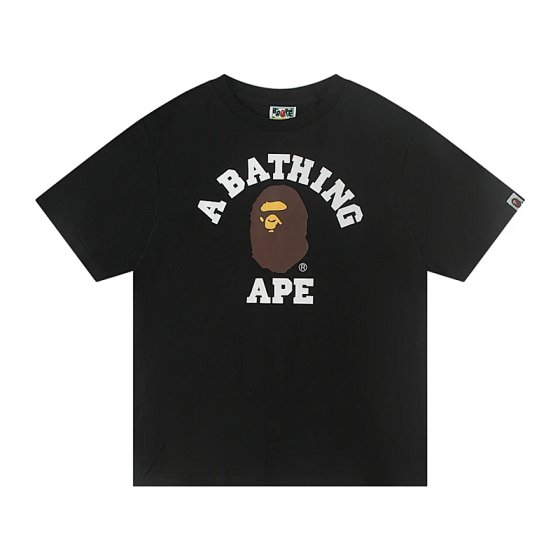 Printed Round Neck Short Sleeve T-Shirt A10