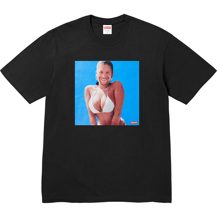 25SS Aphex Twin Tee 歌手人物 比基尼 专辑 短袖 黑 白 S M L XL  B393