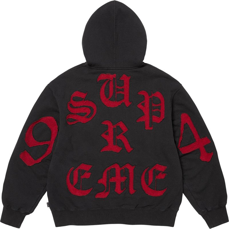 镂空字母连帽卫衣 黑 花灰 S M L XL  E617