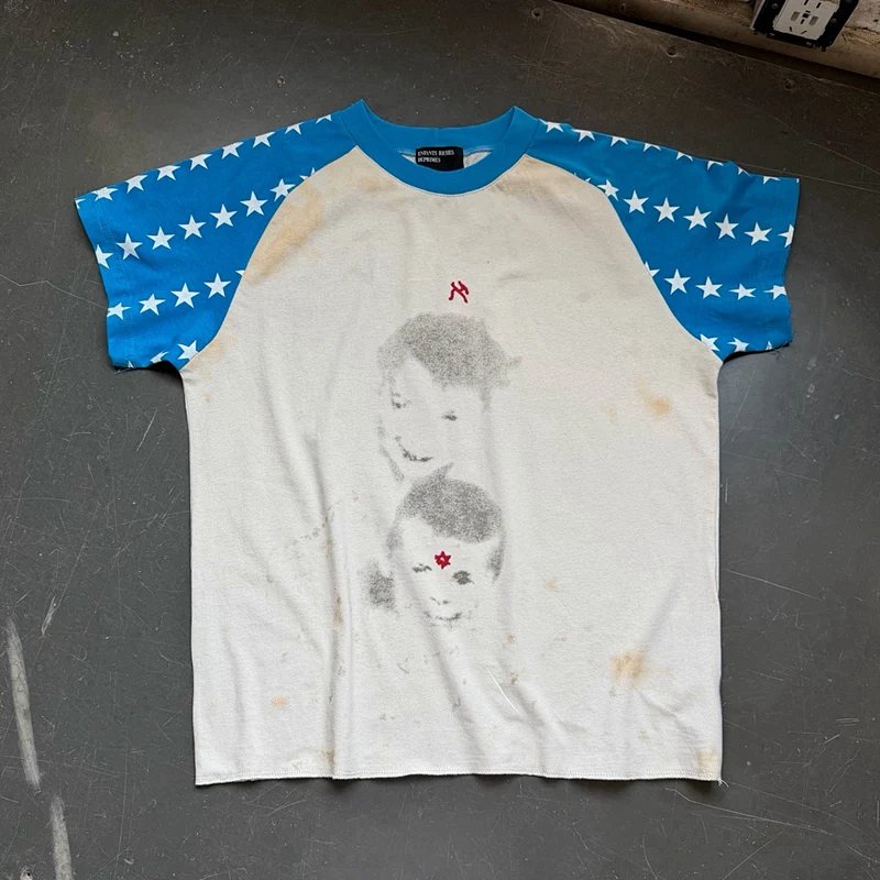 Enfants Riches Deprimes T恤印花 做旧短袖 尺码:S M L XL 颜色:帝旧白 ERD6103