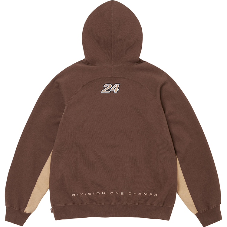 SUP 分割拼色卫衣 DIYISION HOODED SWEATSHIRT黑 白 棕 S M L XL  E576
