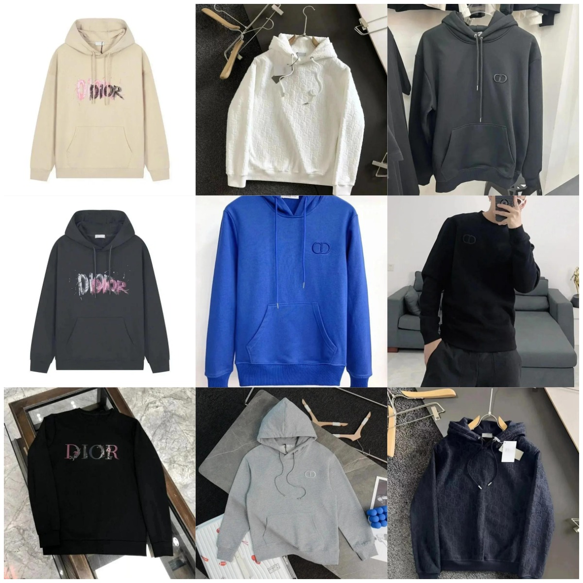 Dior Graffiti & Oblique Hoodie