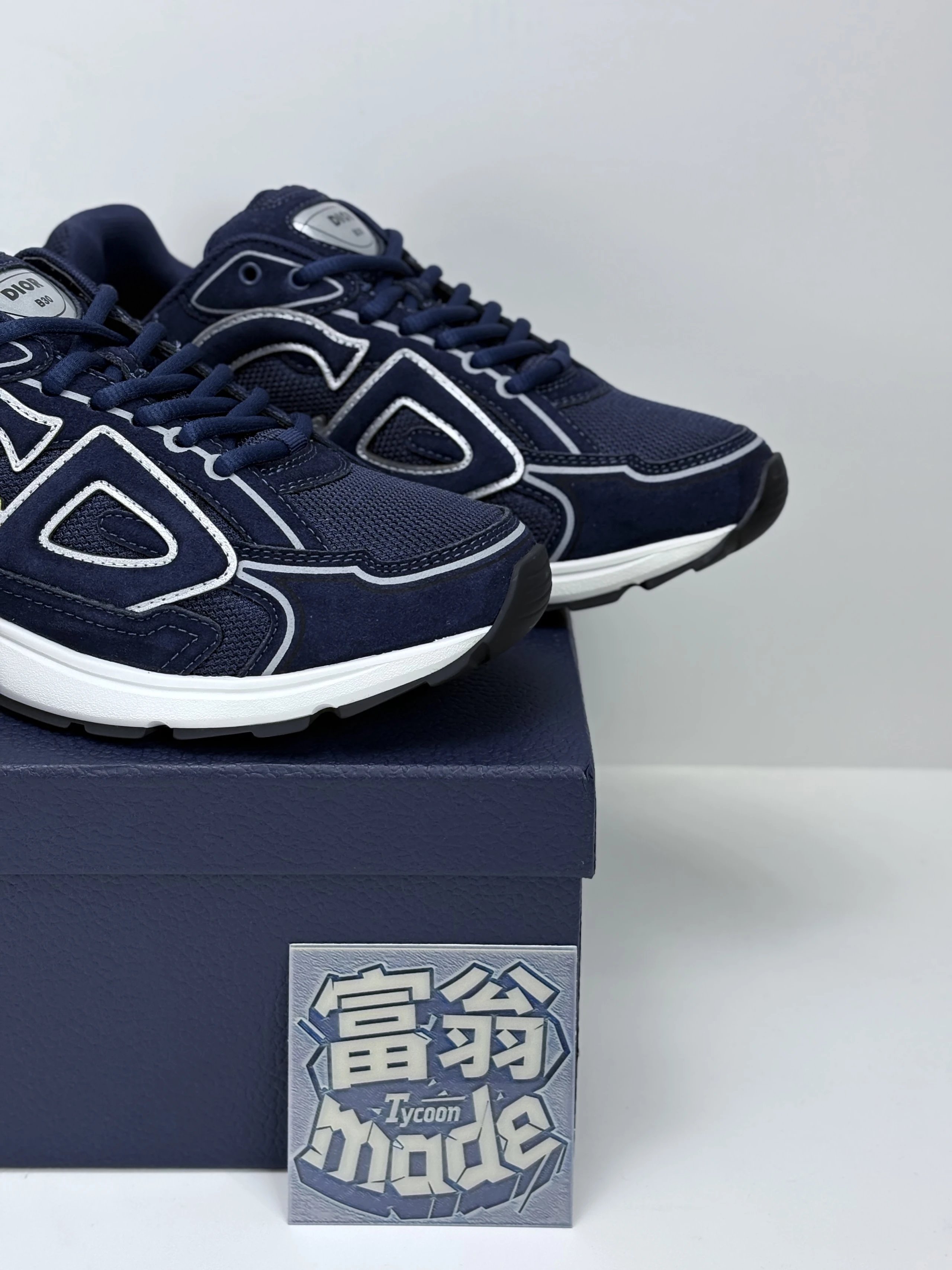 Dior B30 Low Navy Blue