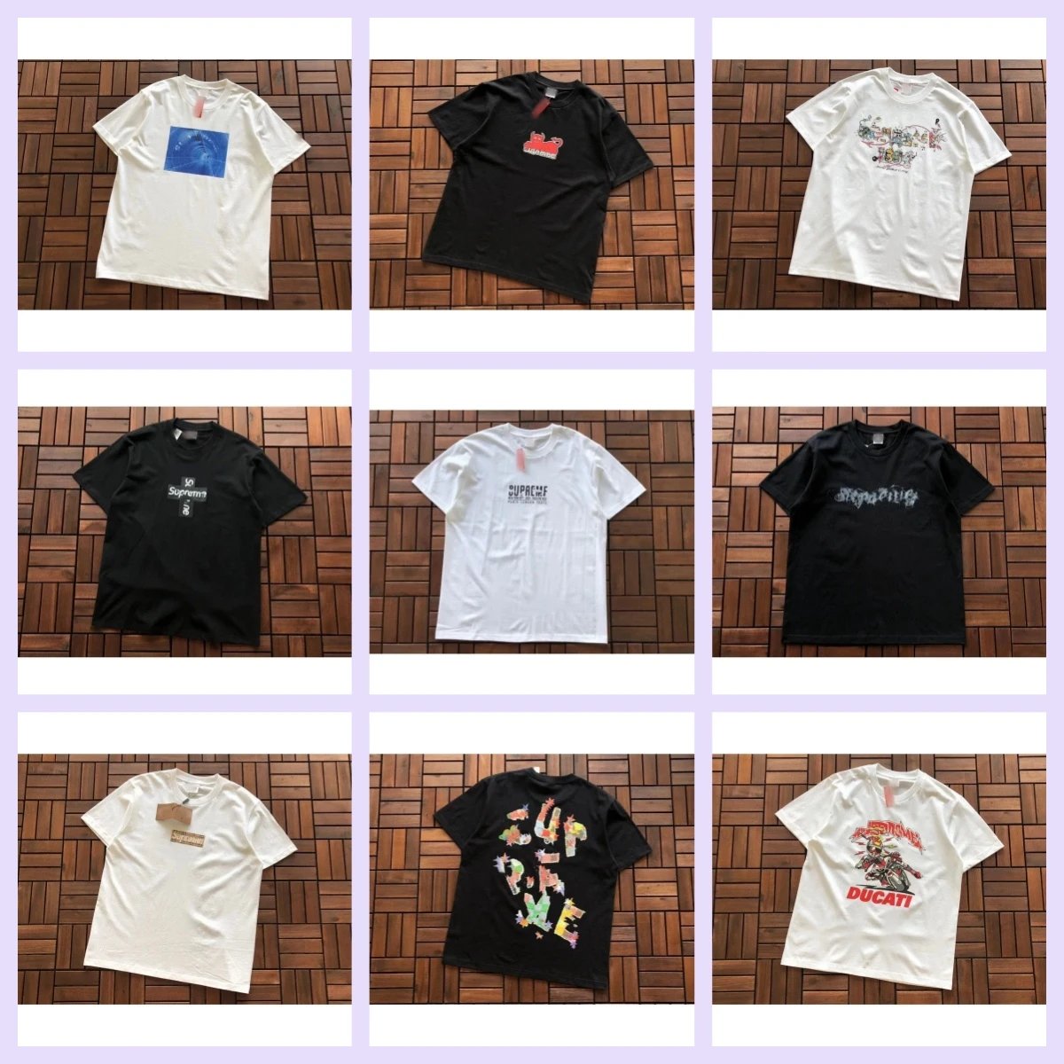 Summer Streetwear Short Sleeve New Round Neck T-Shirt