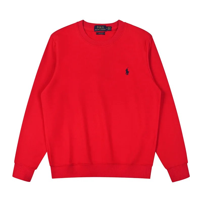 Cotton Crew Neck Red Black Label