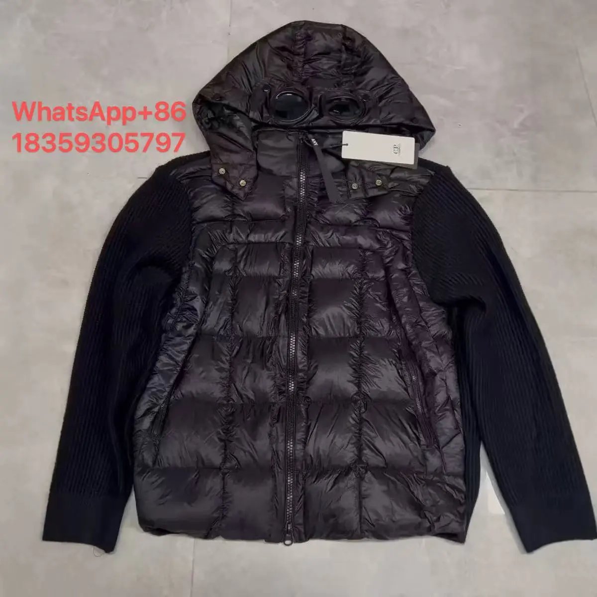 CP Black Knit Panel (with Glasses)