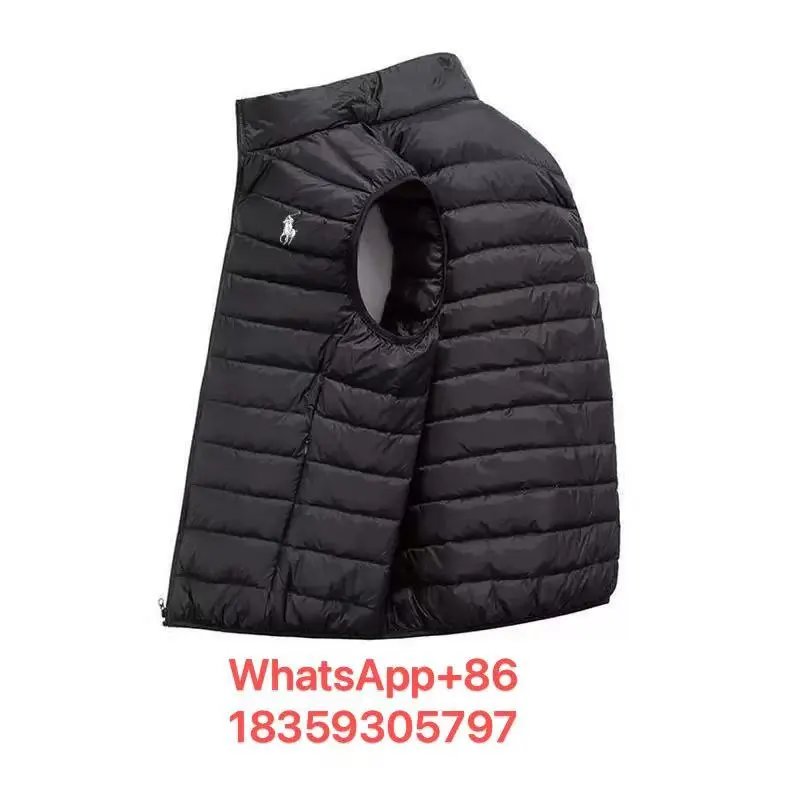 Polo Ralph Lauren Black Vest with White Logo