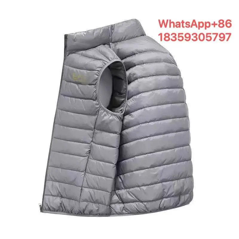 EA7 White Vest with Yellow Logo