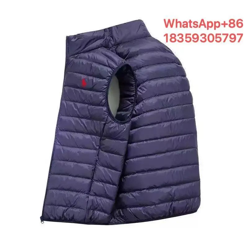 Polo Ralph Lauren Blue Vest with Red Logo
