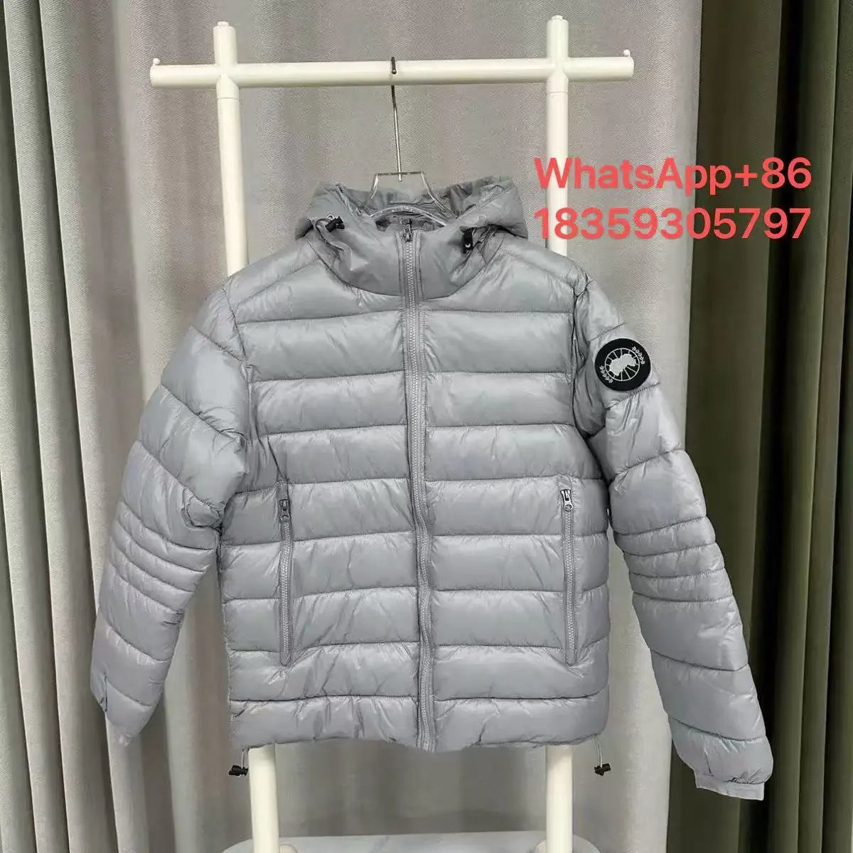 Canada Grey White with Black Logo