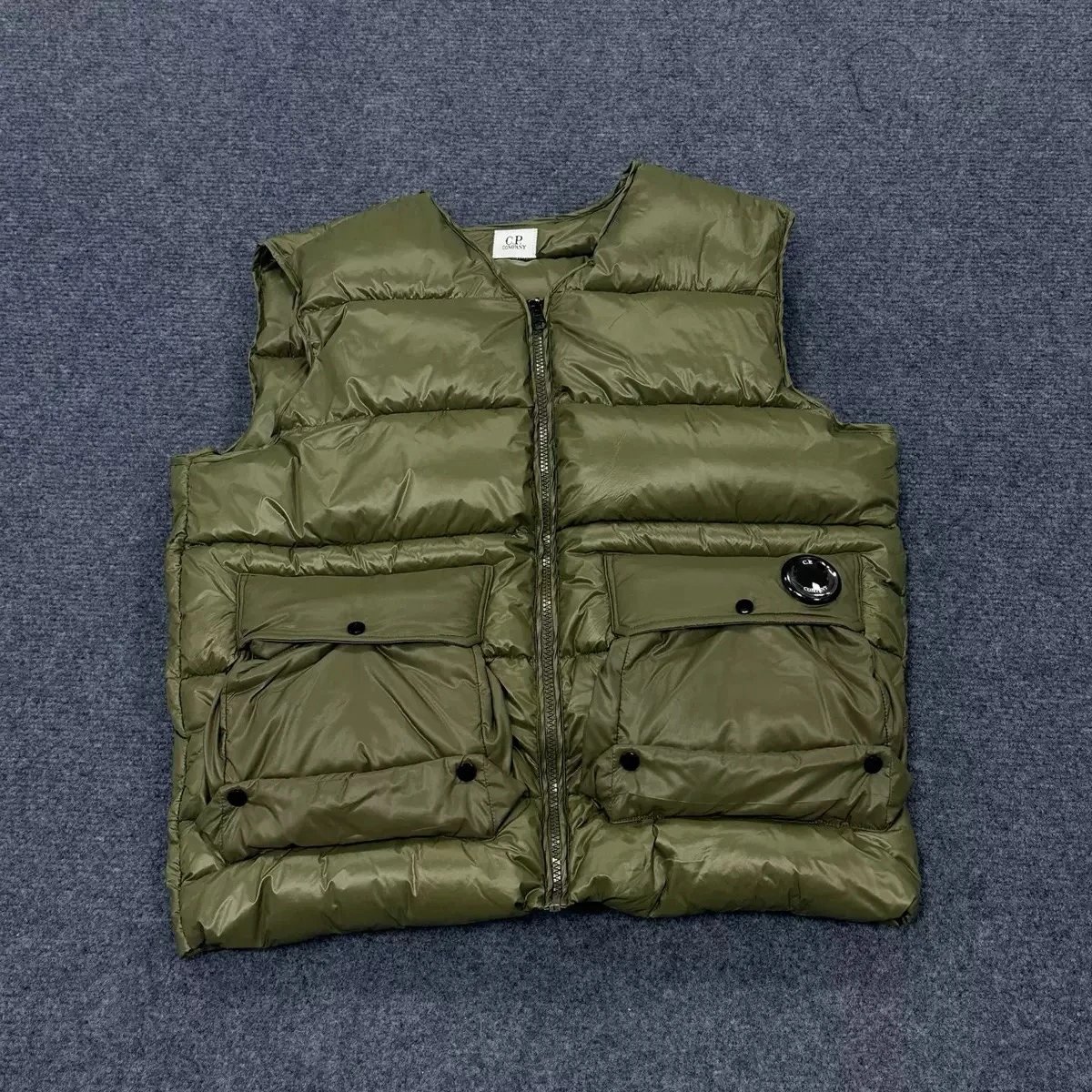CP Down Vest - Green