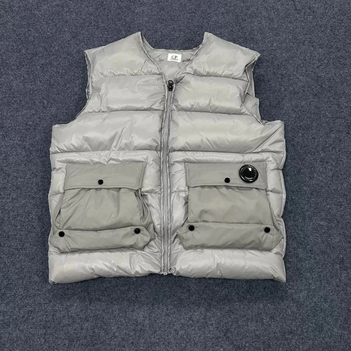 CP Down Vest - Grey