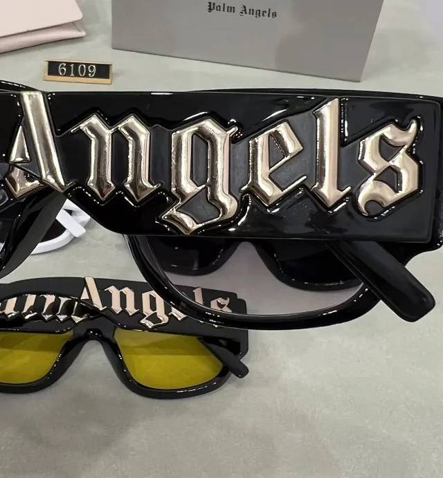 Palm Angels Eyewear 6170 logo-temple sunglasses product detail image 3