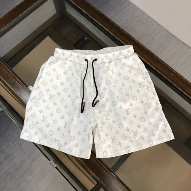 Louis Vuitton Shorts Monogram-print elastic drawstring product detail image 3