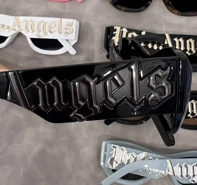 Palm Angels Eyewear 6170 logo-temple sunglasses product detail image 2