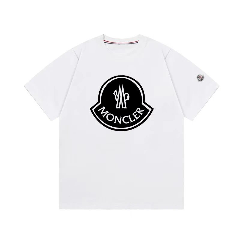 Moncler Logo Graphic T-Shirt White - 5
