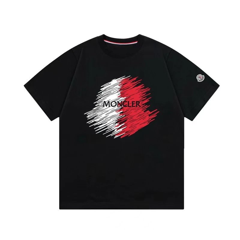 Moncler Logo Graphic T-Shirt White - 3