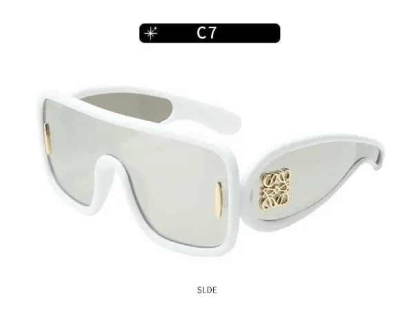 Loewe Flower Frame Black Sunglasses - 5