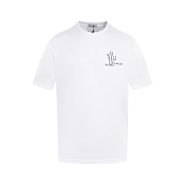 Moncler Gre Noble White T-Shirt - 1