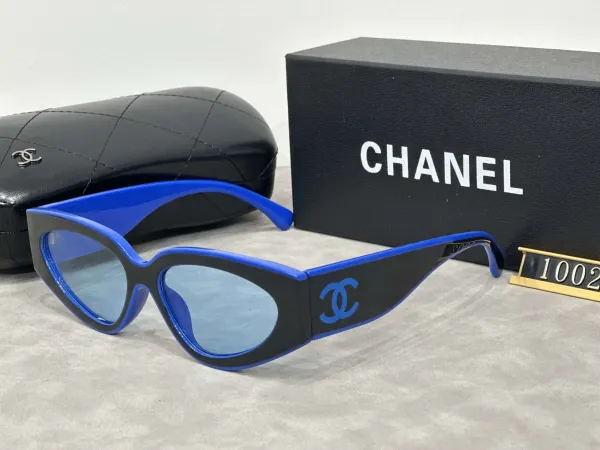 Chanel Pink Acetate Oversized Square Sunglasses - 4