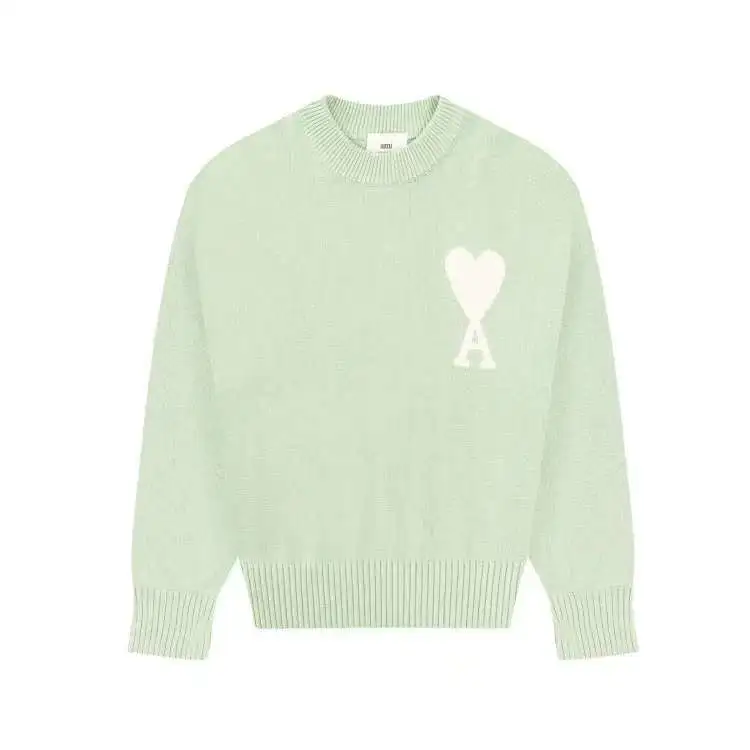 Ami 7-Color Heart Sweater